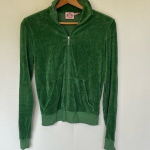 Juicy Couture Emerald Velour Jacket